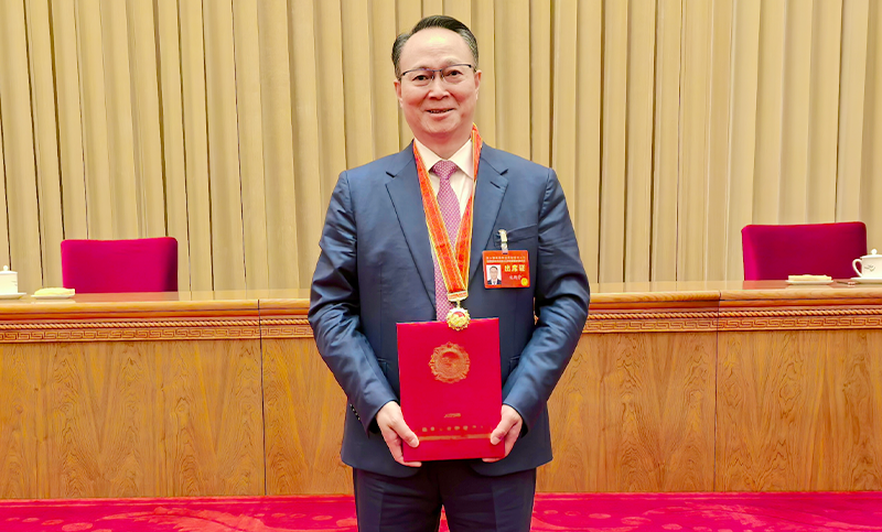 Mr. Song Chaoxue, President of SW China received National Honour for Leadership and Contribution to Economic Development